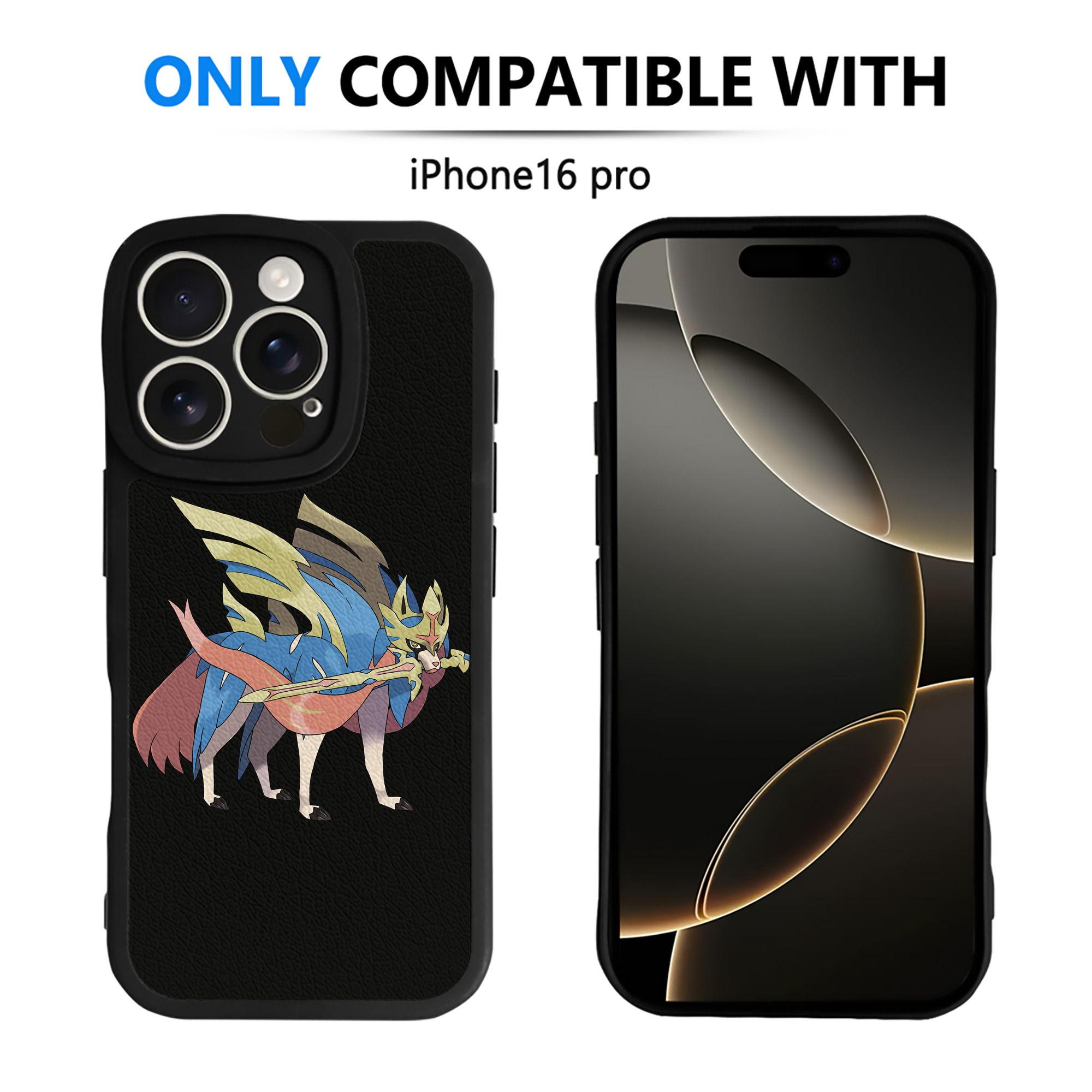 （画像用） ポケットモンスター Pokémon 【iPhone 16シリーズ対応】シリコンスマホケース（レザー調） 材質：シリコン